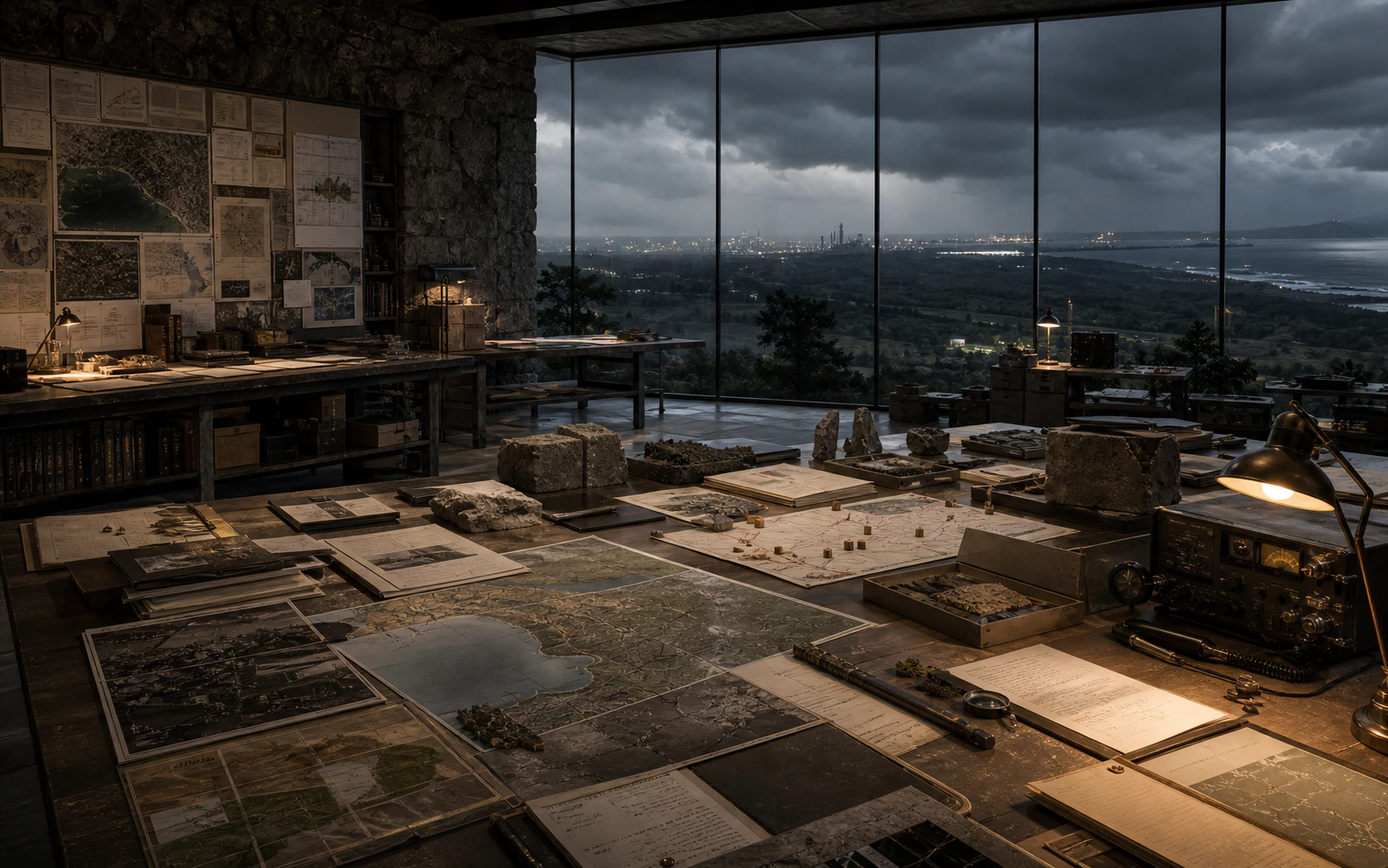 An observatory containing maps, evidence and infrastructure studies